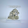 Sola Cube - Pyrite | Preserved Nature in Acrylic