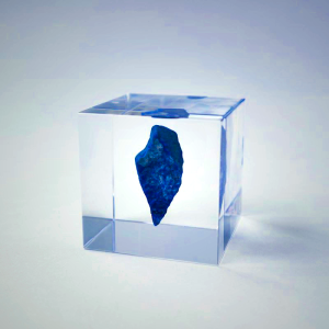 Sola Cube - Lapis Lazuli | Preserved Nature in Acrylic