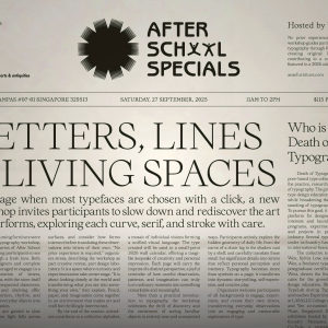 Letter, Lines & Living Spaces: Typography Workshop by Death of Typography