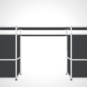 MOD - Judd Desk: Minimalist Modular Workspace Inspired by Donald Judd