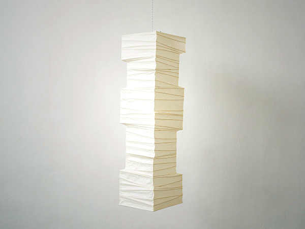 Fores PL-34 Japanese Gifu Washi Paper Lantern with LED Bulb