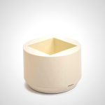 Marutomi Round Plant Pot - Japanese Design with Integrated Saucer