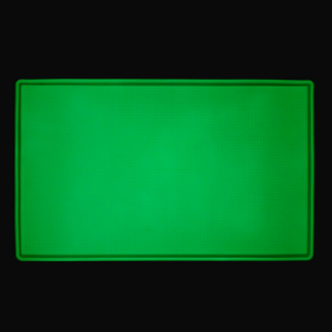 Phosphors Roll Mat - Glow-in-the-Dark Silicone EDC Mat for Military & Outdoor Use
