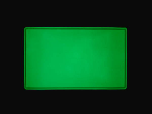 Phosphors Roll Mat - Glow-in-the-Dark Silicone EDC Mat for Military & Outdoor Use