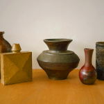 Vintage Ikebana Vases - Authentic Japanese Floral Art Containers