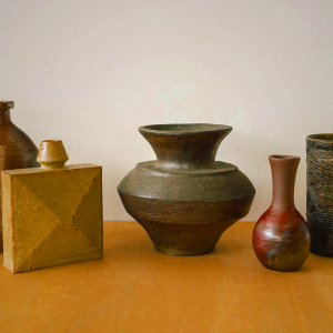 Vintage Ikebana Vases - Authentic Japanese Floral Art Containers