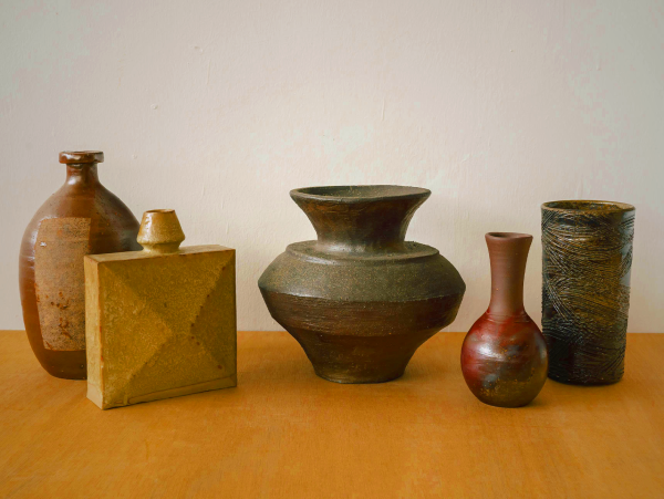 Vintage Ikebana Vases - Authentic Japanese Floral Art Containers