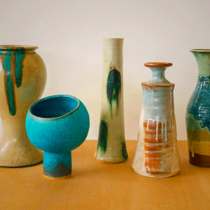 Vintage Ikebana Vases - Authentic Japanese Floral Art Containers