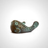 Blowfish Paperweight by Sumitani Saburo Shoten | Brass Desk Accessory