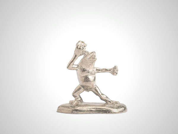 Frog Incense Holder by Sumitani Saburo Shoten | Minimalist Tin Design