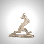 Japanese Tin Incense Holder Rabbit Design by Masataka Sumitani