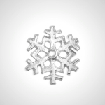 Snow Incense Holder by Sumitani Saburo Shoten | Japanese Tin Design