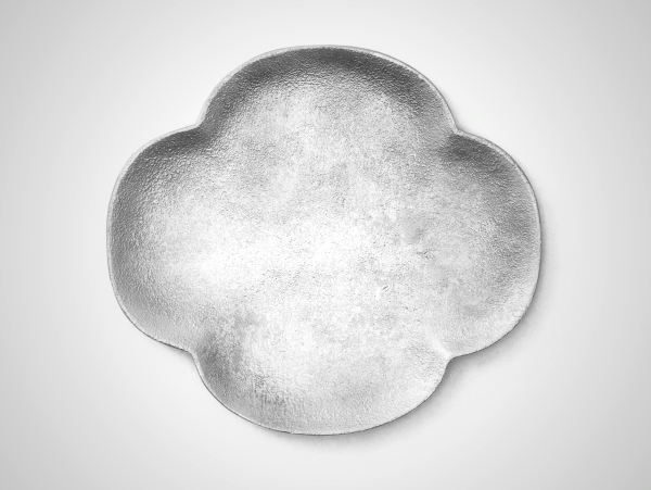 Mamezara Mokko - Japanese Tin Serving Dish by Sumitani Saburo Shoten