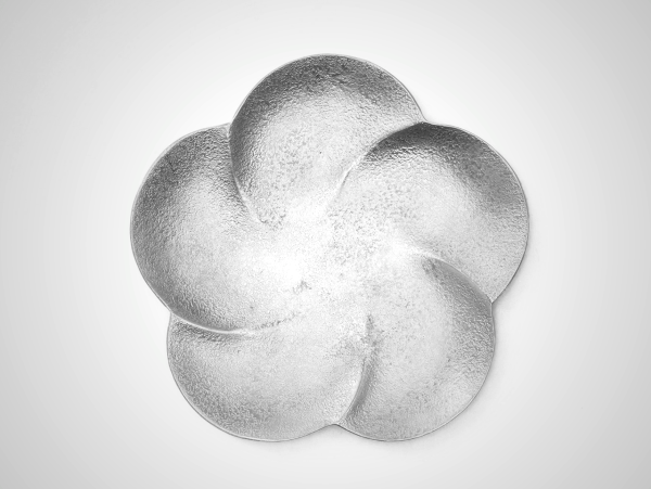 Mamezara Nejiriume - Japanese Tin Bowl by Sumitani Saburo Shoten