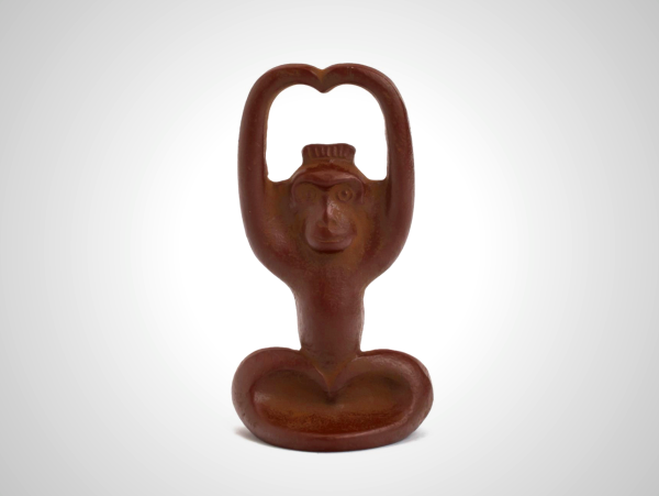 Nambu Tekki Monkey Bottle Opener - Authentic Japanese Cast Iron Design