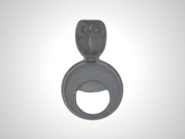 Nambu Tekki Owl Bottle Opener - Japanese Cast Iron Design