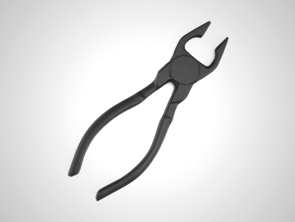 Nambu Tekki Bottle Opener - Pliers | Authentic Japanese Cast Iron Design