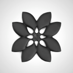 Nambu Tekki Trivet - Laurel | Japanese Cast Iron Trivet