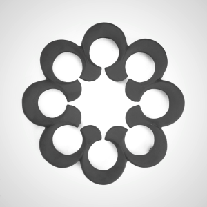 Nambu Tekki Trivet Marronnier by Tadahiro Baba | Cast Iron Japanese Kitchen Tool