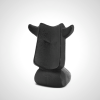 Nambu Tekki Bull Paperweight - Low Profile Cast Iron Design