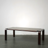 Tendo Mokko Rosewood Living Table - Authentic Japanese Crafted Furniture