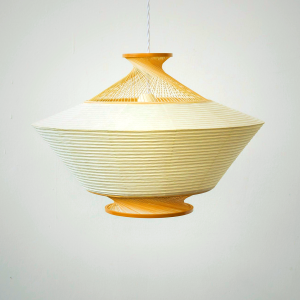Toshiyuki Tani RON - Modern Japanese Paper Lantern with Interchangeable Shades
