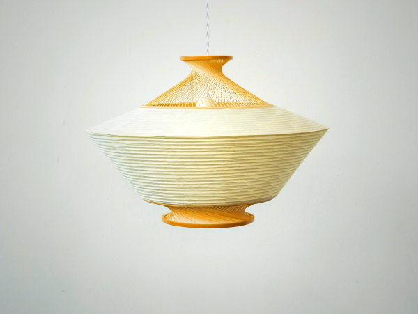 Toshiyuki Tani RON - Modern Japanese Paper Lantern with Interchangeable Shades