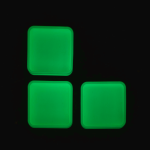 Phosphors Parts Tray - Small (Pack of 3) - Heat-Resistant Silicone Organizer for EDC & Outdoor Use