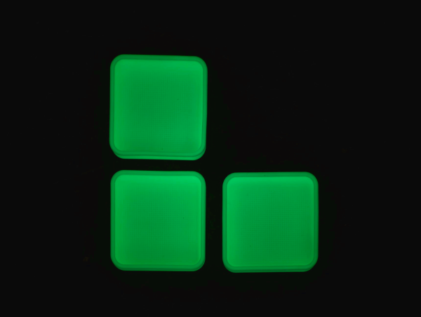 Phosphors Parts Tray - Small (Pack of 3) - Heat-Resistant Silicone Organizer for EDC & Outdoor Use