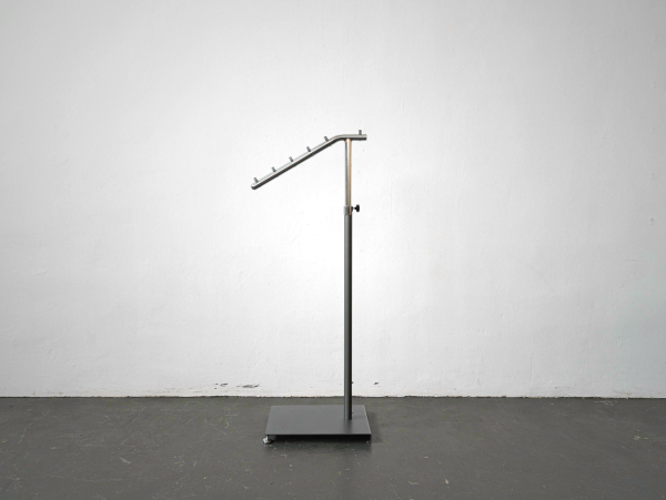 Vintage Metal Coat Hanger Stand - Adjustable Height Mint Condition