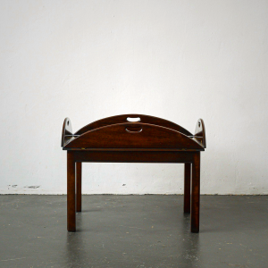 Vintage Mahogany Butler Tray Table by Sven Langkilde - Elegant Serving & Display