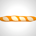 Yuki & Daughters Baguette - Handmade Inedible Food Art