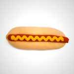 Yuki & Daughters NYC Hotdog with Mustard Plush Toy