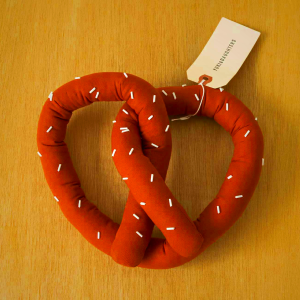 Yuki & Daughters Handmade Pretzel Sculpture Japanese Artisan Decor
