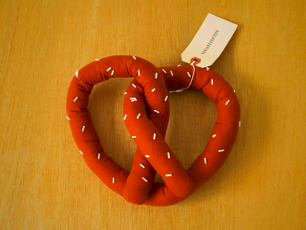 Yuki & Daughters Handmade Pretzel Sculpture Japanese Artisan Decor
