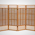 Bamboo Folding Partition – Traditional Japanese Byōbu Screen