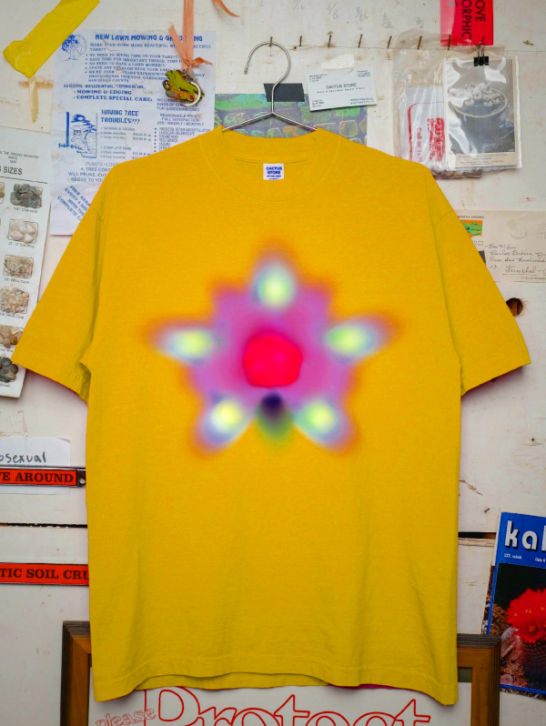 Bee Attractor T-Shirt in Canary - Ethically Made LA
