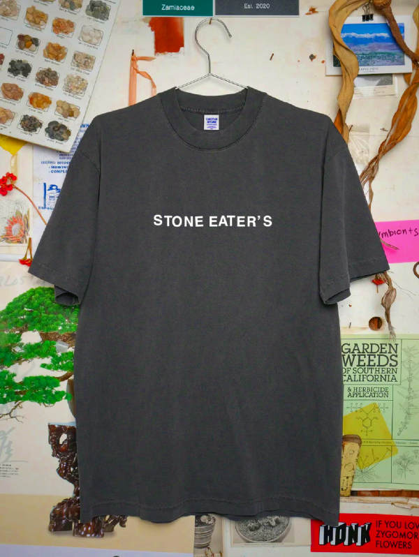 Stone Eater’s v2.0 T-Shirt Washed Black - Hot Cactus Collaboration