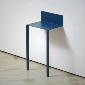 Ideaco Wall Table B5 - Minimalist Steel Side Table for Small Spaces
