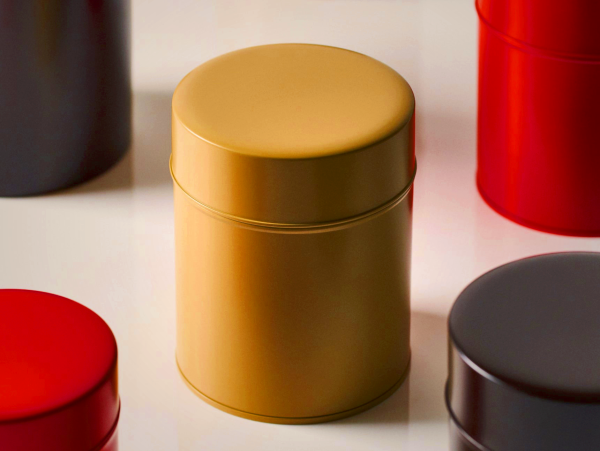 Kato Tin Cans Set - Airtight Storage for Tea & Snacks