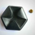 Hexagonal Incense Holder by Tadahiro Baba | Cast Iron Design